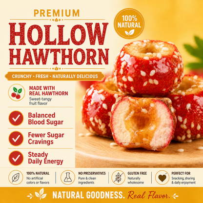 💯 Say goodbye to sugar spikes! 🌿 Support healthy glucose metabolism with premium Hollow Hawthorn