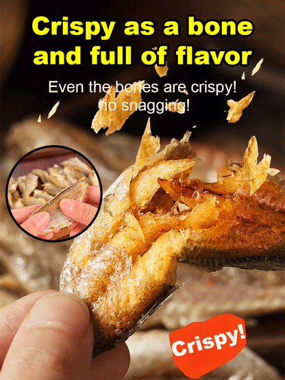 🐟 **High-Protein Ready-to-Eat Deep-Sea Fish Crisps - 🏆💎 Premium Crunchy Seafood Snack**