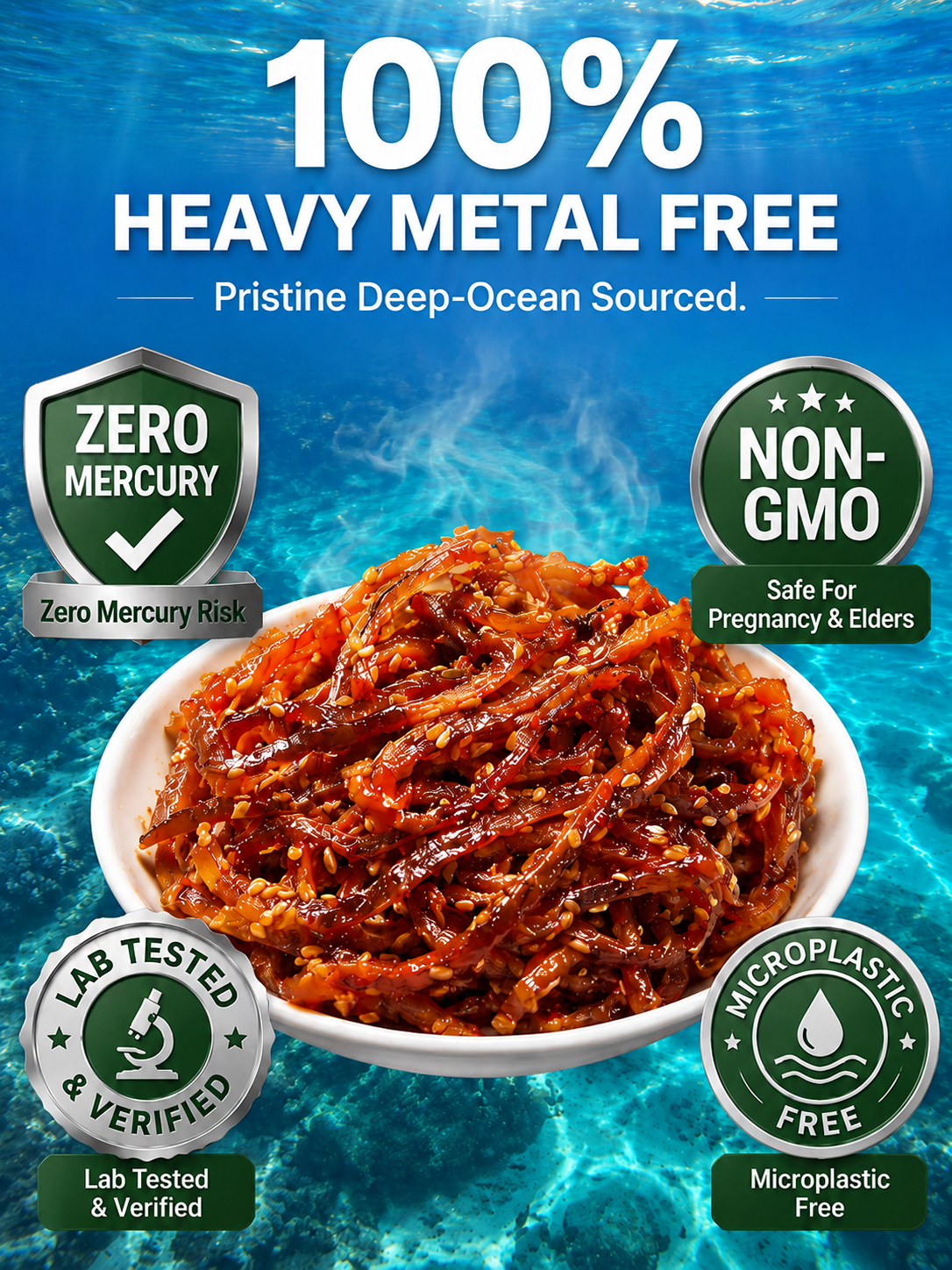Spicy Honey Sesame Eel Jerky