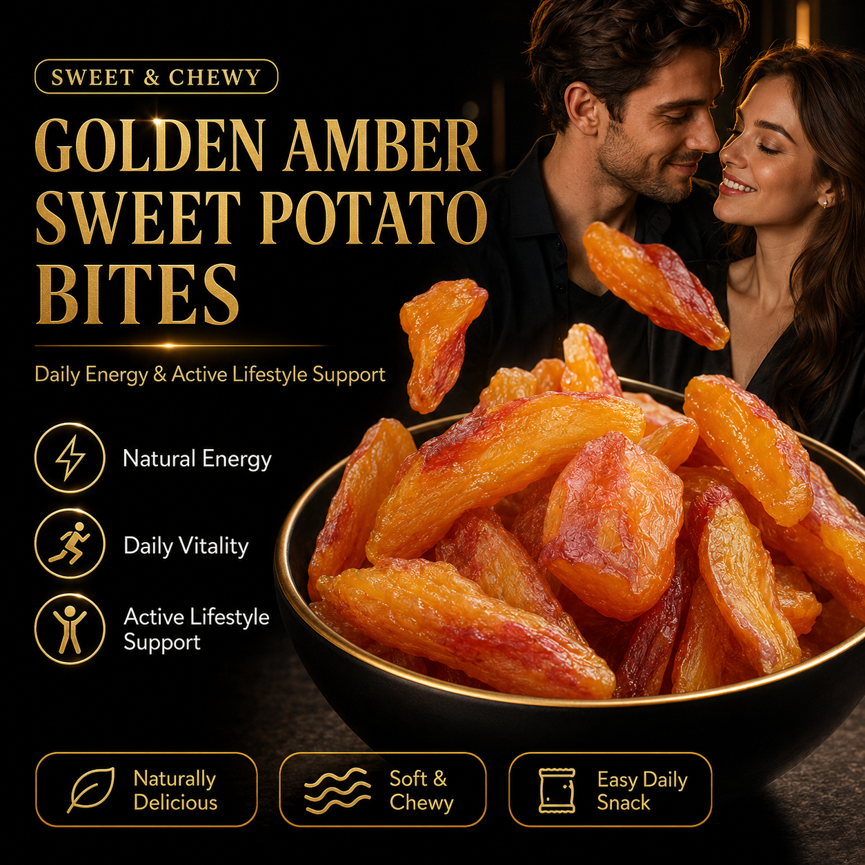 Golden Amber Sweet Potato Bites product image 1