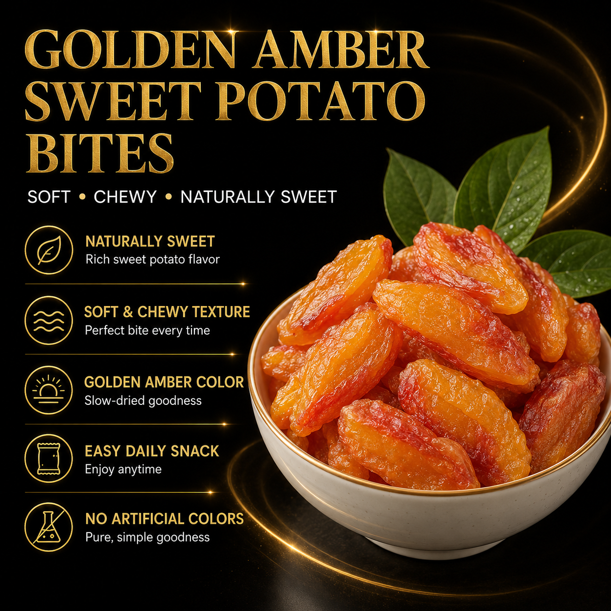 Golden Amber Sweet Potato Bites product image 4