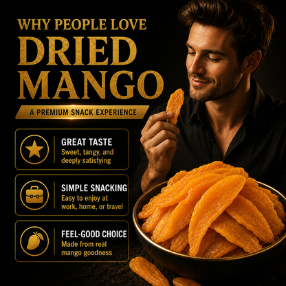 🥭 Sweet & Chewy Dried Mango – Weight Management, Digestive Health & Energy Support