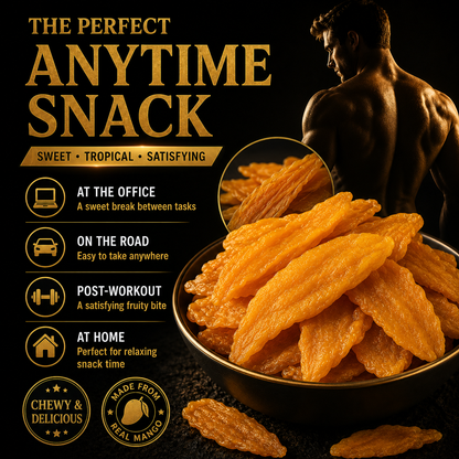 🥭 Sweet & Chewy Dried Mango – Weight Management, Digestive Health & Energy Support