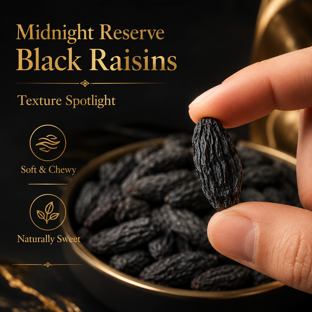 💎Black Crown Reserve Raisins – Rich,💯 Chewy Fruit for Strength & Stamina（副本）