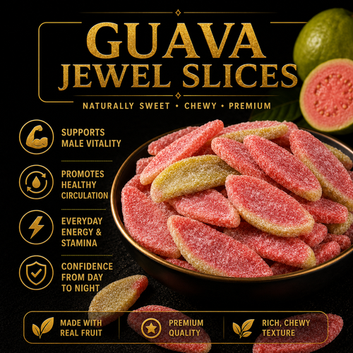 💎 Guava Jewel Slices | ⚡ Male Vitality, Stamina & Nighttime Confidence