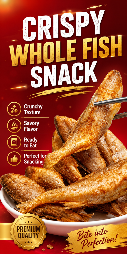🐟High-Protein Ready-to-Eat Deep-Sea Fish Crisps