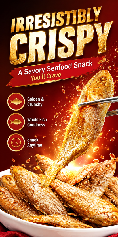 🐟High-Protein Ready-to-Eat Deep-Sea Fish Crisps