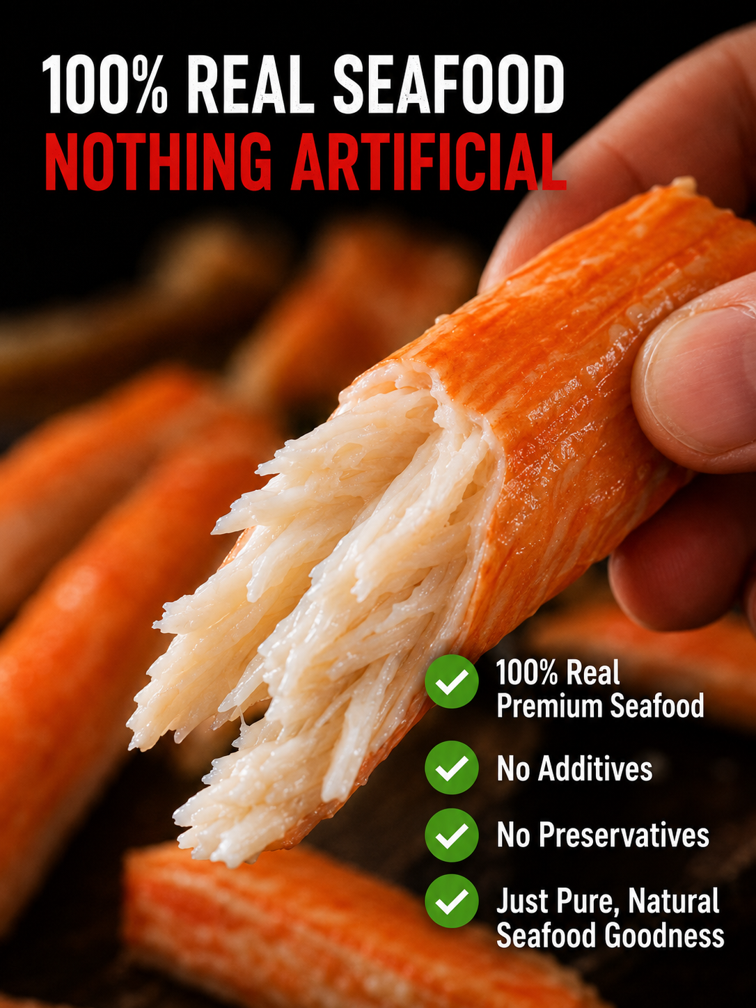 🦀 Alaskan Red King Crab Legs  - 🏆💎 Ready to Eat High-Protein Seafood Snack