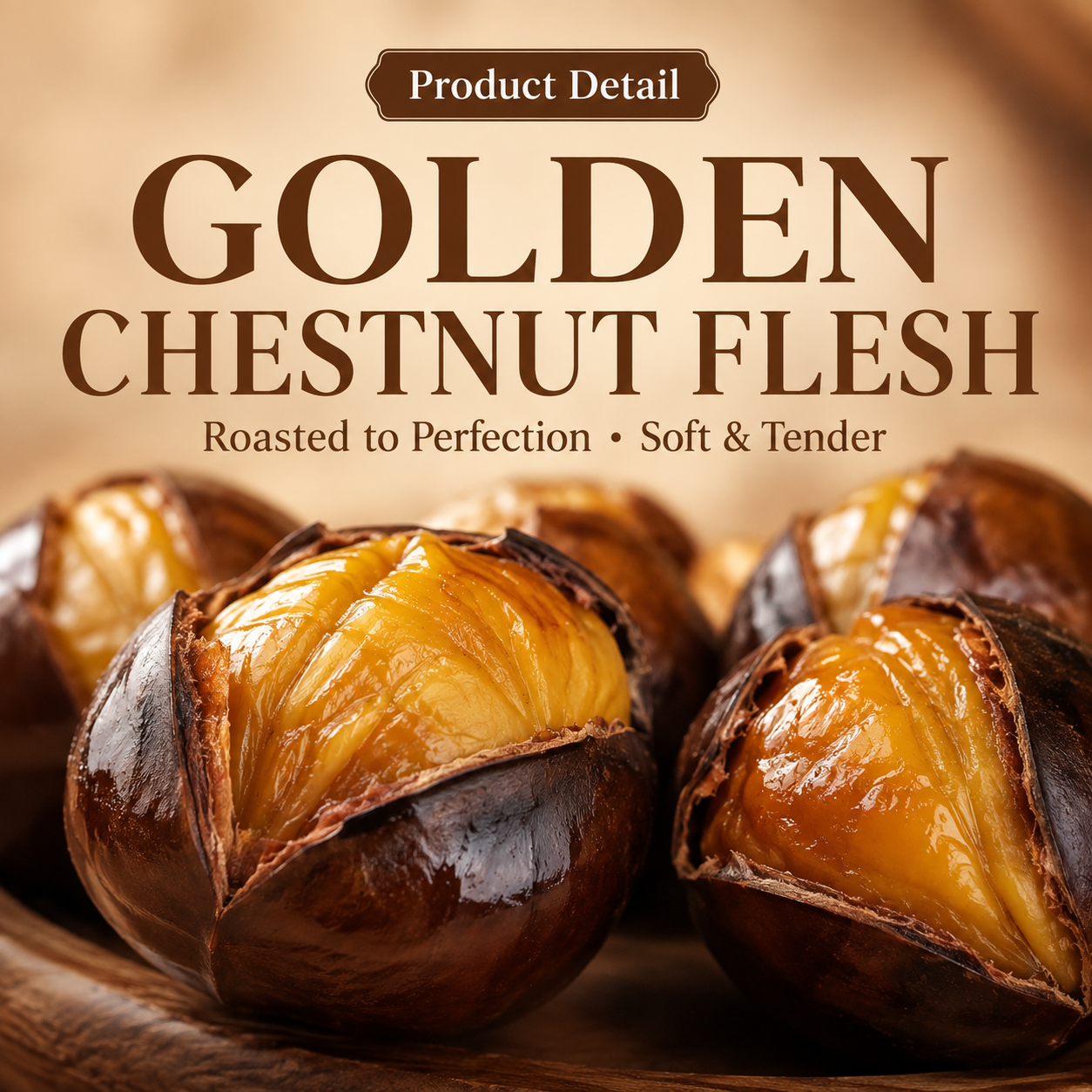 🌰Italian Golden Chestnuts — Naturally Low in Fat, Satisfying & Plant-Based 🌿