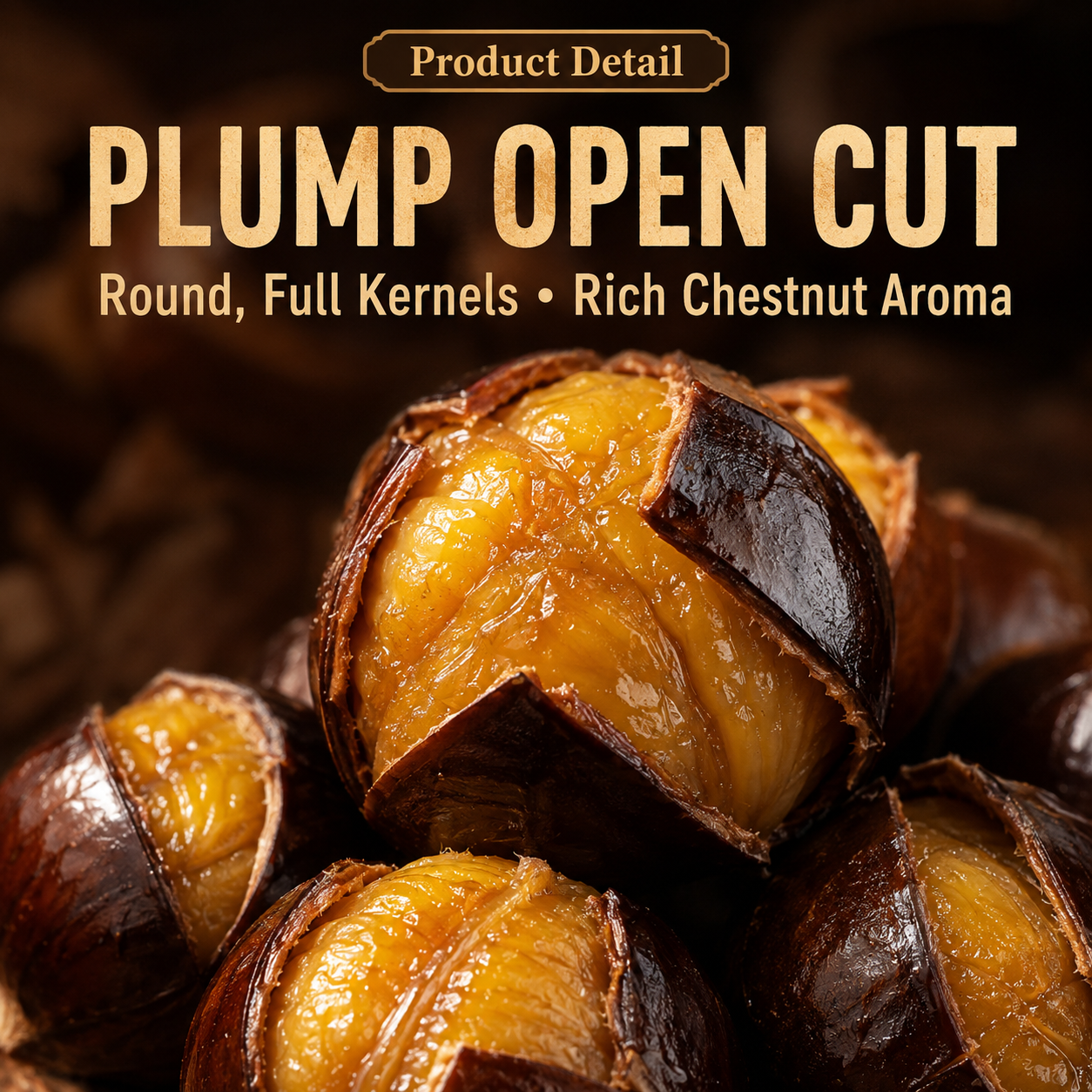 🌰Italian Golden Chestnuts — Naturally Low in Fat, Satisfying & Plant-Based 🌿