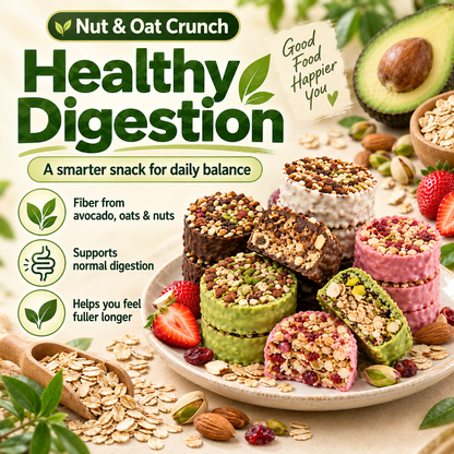 🥜 Nut & Oat Crunch – ❤️ Supports Heart Health, 🌿 Healthy Digestion, ⚡ Sustained Energy & 💪 Lasting Fullness