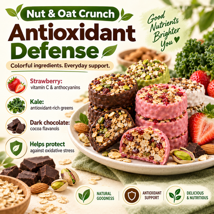 🥜 Nut & Oat Crunch – ❤️ Supports Heart Health, 🌿 Healthy Digestion, ⚡ Sustained Energy & 💪 Lasting Fullness