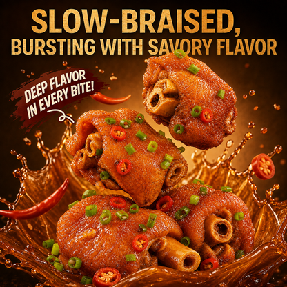 💪Control Cravings Without Giving Up Real Food ✨Premium Berkshire Caramelized Braised Pork Trotters 🐷