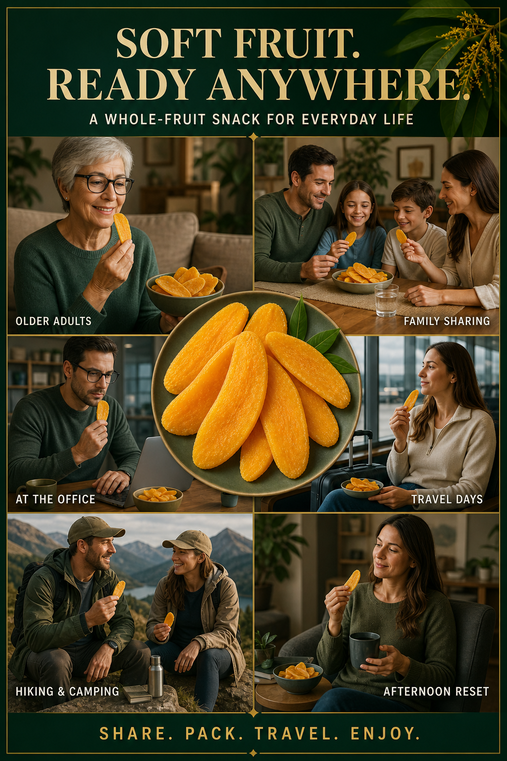 🥭Premium Ratnagiri Alphonso Dried Mango |🌿✨ Rich in Beta-Carotene, Polyphenols & Fibe
