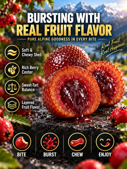 🏔️ Alps Burst Hawthorn Bites – ❤️ Supports Heart Health, 🌿 Healthy Digestion, ✨ Antioxidant Defense & ⚡ Daily Vitality