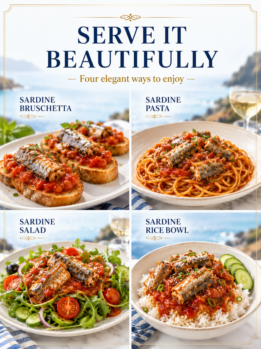 🌊 Premium Galician Rías Baixas Wild Sardines in Tomato Sauce 🐟 | High Protein 💪 | Omega-3 ❤️ | Vitamin B12 ⚡ | Selenium 🛡️